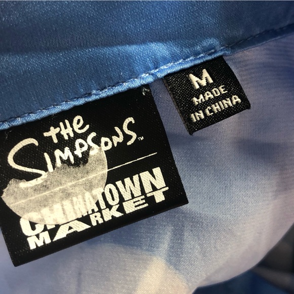 NWOT Market x The Simpsons Limited Button Down All-Over House Print - Size M - Picture 4 of 4